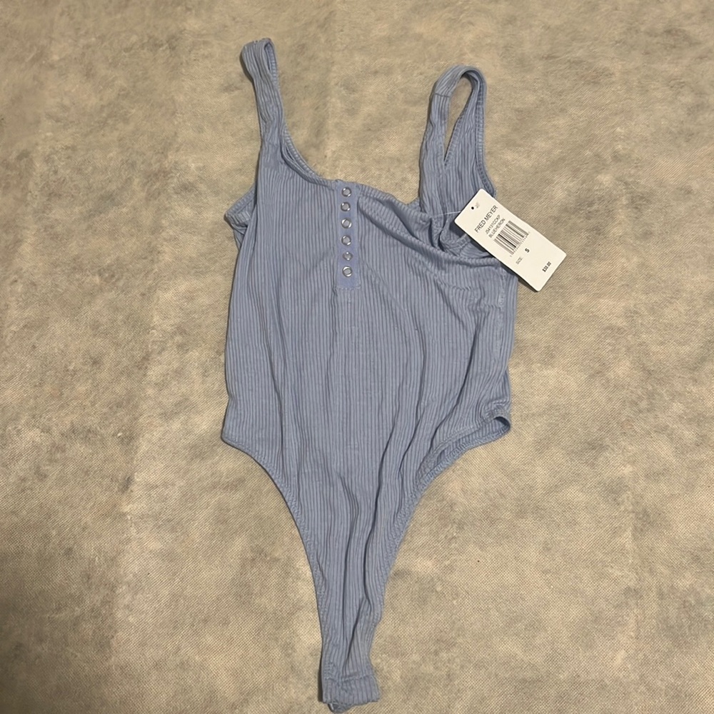 Baby blue bodysuit